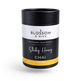 Blossom & Hive Sticky Honey Chai packaging on a white background